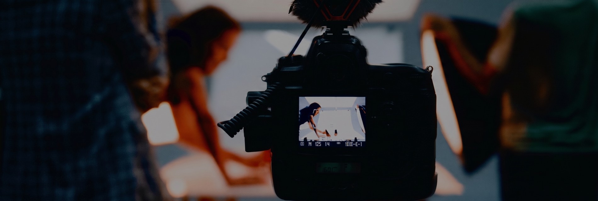 Commercial - Someone taking a picture with a camera